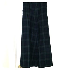 Vintage Lauren long wool skirt